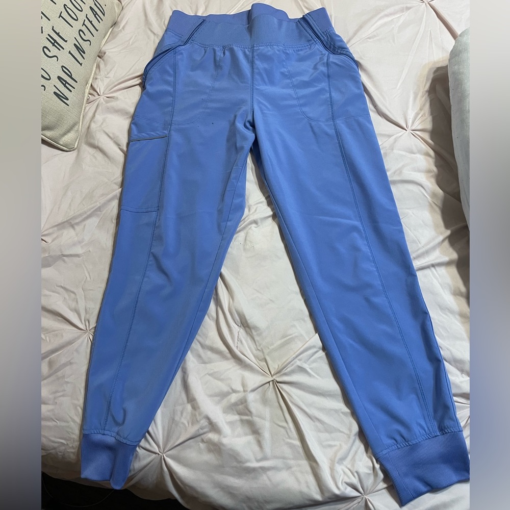Cherokee Infinity Ceil Blue Scrub Joggers